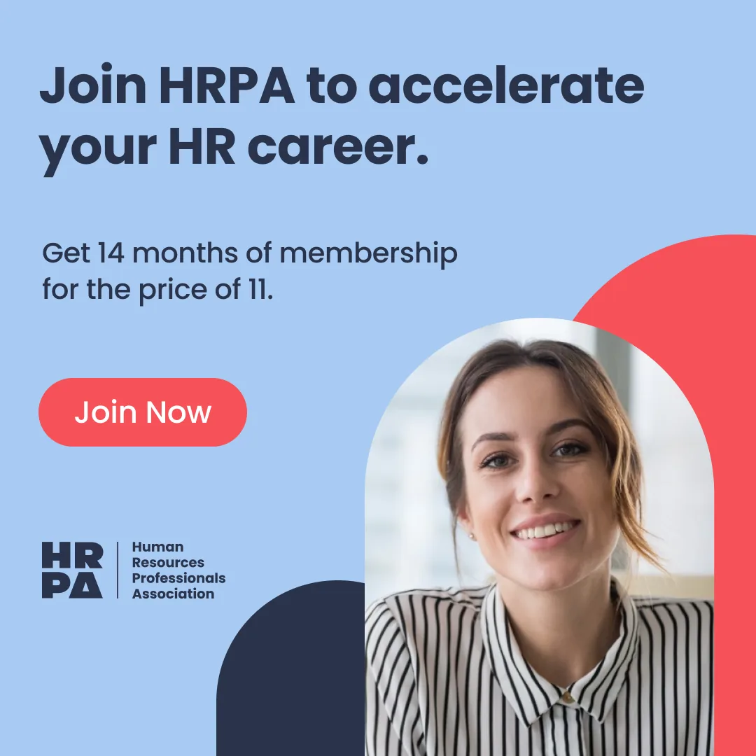 HRPA membership campaign creative